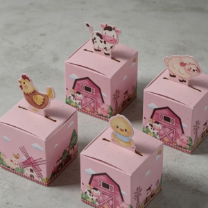 Pack de 6 cajitas animalitos