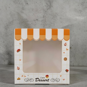Caja toldito pasteleria