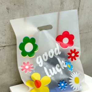 Bolsa riñón estampada flores