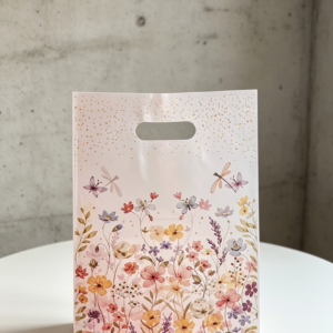 Bolsa riñón estampada floral