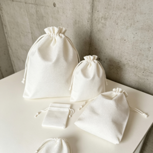 Bolsa arpillera blanca