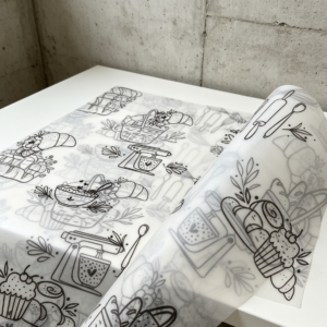 Papel para alimentos Pasteleria