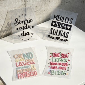 DTF UV Frases