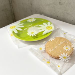 Envoltorios margaritas para alfajores