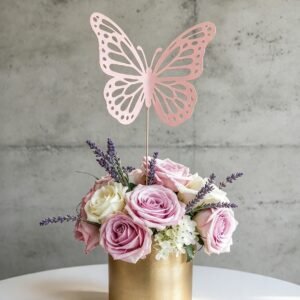Mariposas con adhesivo